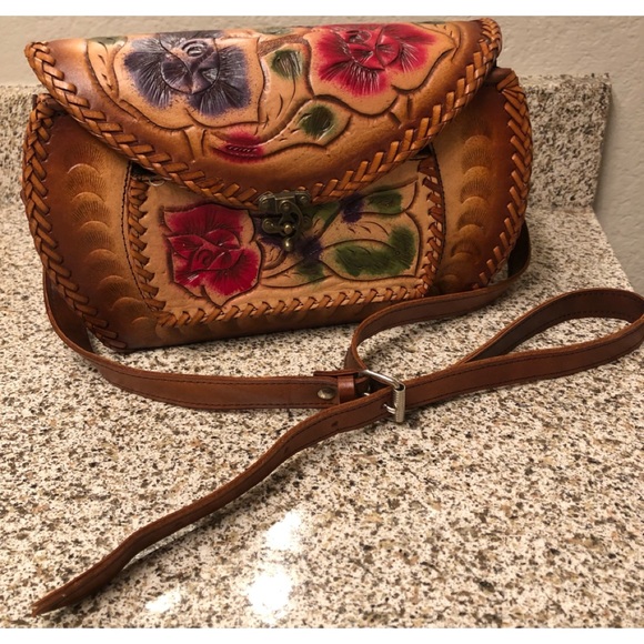 Handbags - Mexican Tooled Bag
